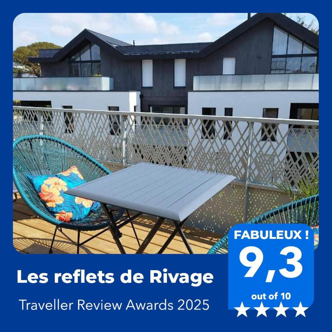 Les Reflets De Rivage Avec Garage Privatif - 350M Plage Concarneau Exterior photo
